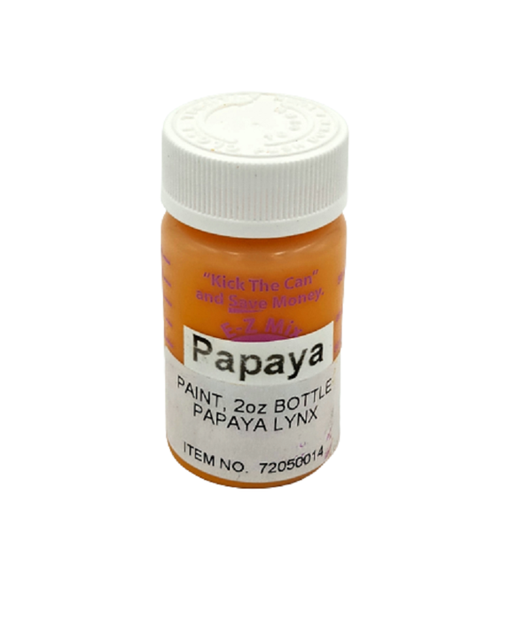 Paint Bottle Papaya Lynx 2oz