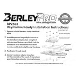 BerleyPro (Closeout) Raymarine Ready Transducer Mount