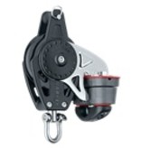 Harken Block 57mm Carbo Single Swivel With Cam-Matic & Becket