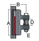 Harken CB 32mm Battcar System C Universal