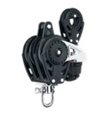 Harken 75mm Triple Block With Cam-Matic Cleat & Becket