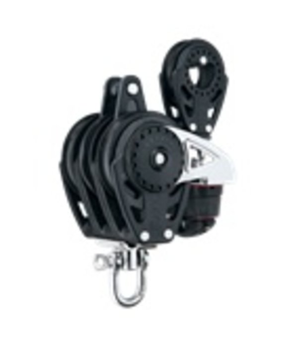 Harken 75mm Triple Block With Cam-Matic Cleat & Becket