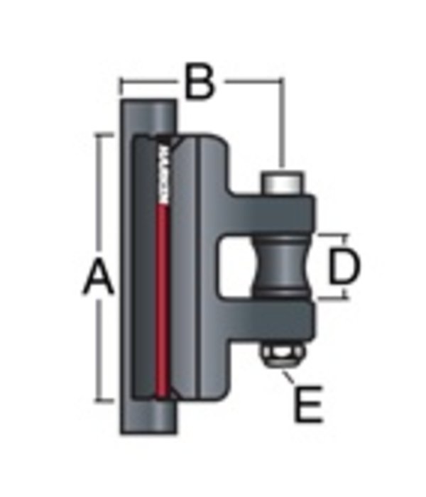 Harken System AA Ball Bearing Luff Car