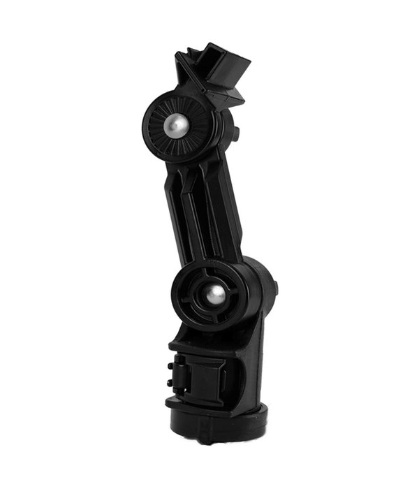 YakAttack Fish Finder Mount For Lowrance Elite/Hook 3,4,5 And Elite Ti 5,7  Replaces Stock Base, Track Mount With Extension Arm