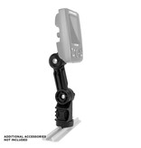 YakAttack Fish Finder Mount For Lowrance Elite/Hook 3,4,5 And Elite Ti 5,7  Replaces Stock Base, Track Mount With Extension Arm