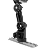 YakAttack Fish Finder Mount For Lowrance Elite/Hook 3,4,5 And Elite Ti 5,7  Replaces Stock Base, Track Mount With Extension Arm