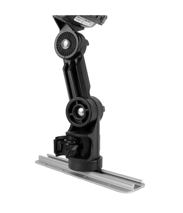 YakAttack Fish Finder Mount For Lowrance Elite/Hook 3,4,5 And Elite Ti 5,7  Replaces Stock Base, Track Mount With Extension Arm