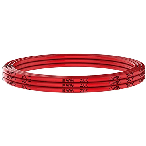 10 AWG Red Marine Grade Wire (Per Foot)