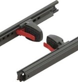 Sealect Designs Foot Brace Recreational Black With Rudder Control Standard