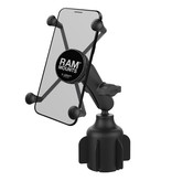 RAM Mounts X-Grip Large Phone Mount With Ram Stubby Cup Holder Base