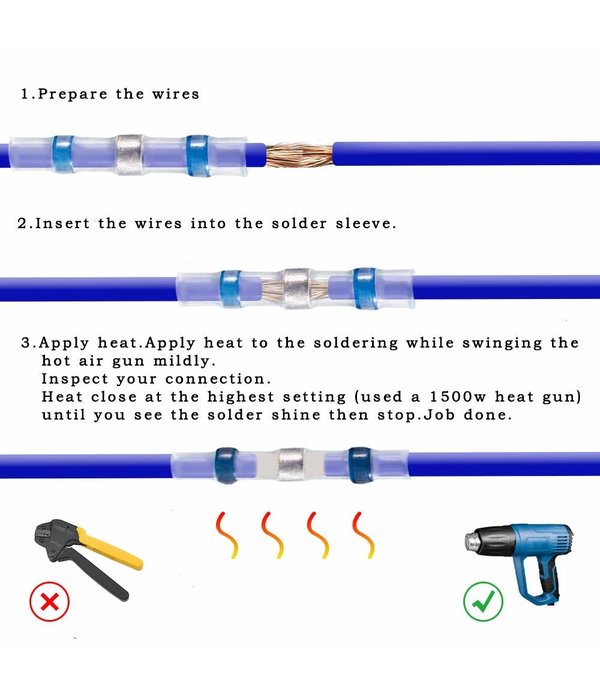 Solder Seal Heat Shrink Butt Connector