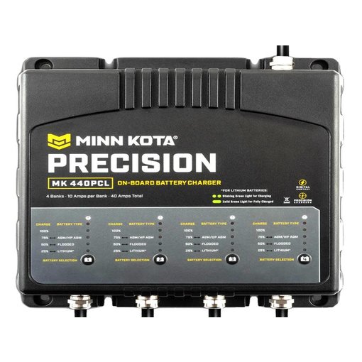 On-Board Precision Charger MK-440 PCL 4 Bank x 10 AMP LI Optimized Charger