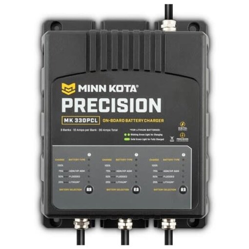 On-Board Precision Charger MK-330 PCL 3 Bank x 10 AMP LI Optimized Charger