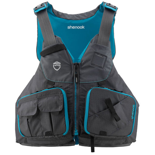 NRS Watersports (Discontinued) Shenook Fishing PFD Charcoal Large/X-Large