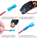 Heat Shrink Female Waterproof Connectors (Pack Of 4)