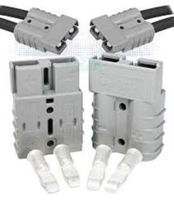 Anderson Power Anderson Battery Connector 600V SB-50 (Pack Of 2)