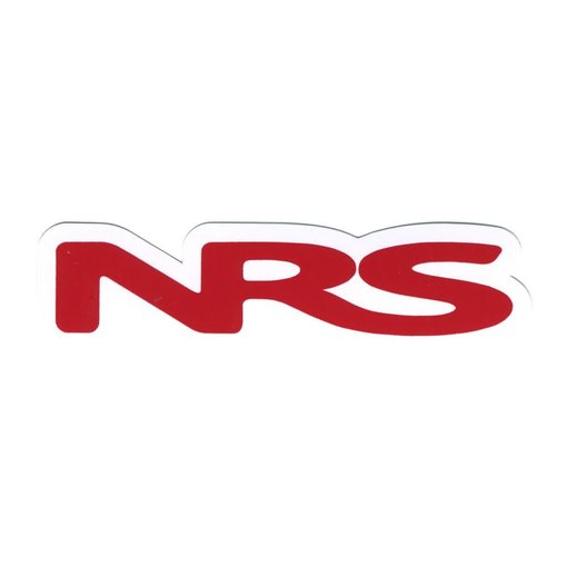 NRS Watersports (Closeout) Logo Sticker Red