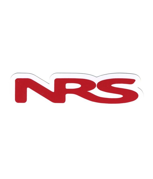 NRS Watersports (Closeout) Logo Sticker Red
