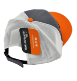 YakAttack "YakAttack" Logo Trucker Hat Orange/Grey