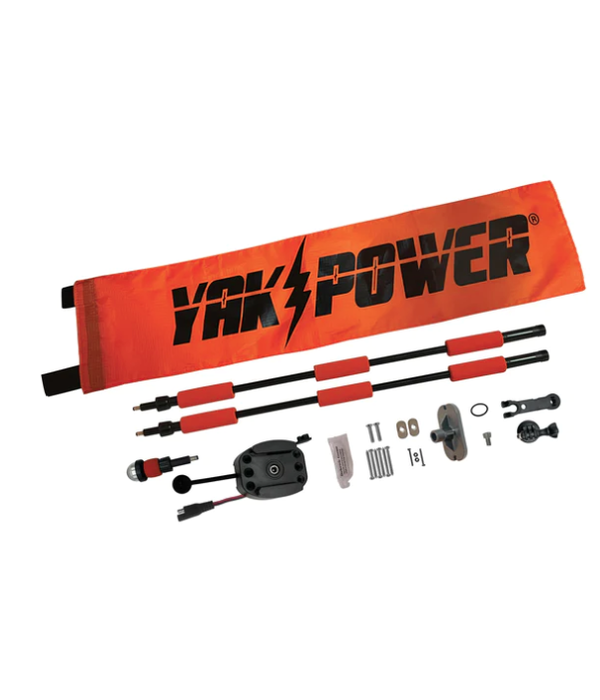 YakPower Lightning Rod PRO Extendable Powered 360 Degree Safety Light And Safety Flag