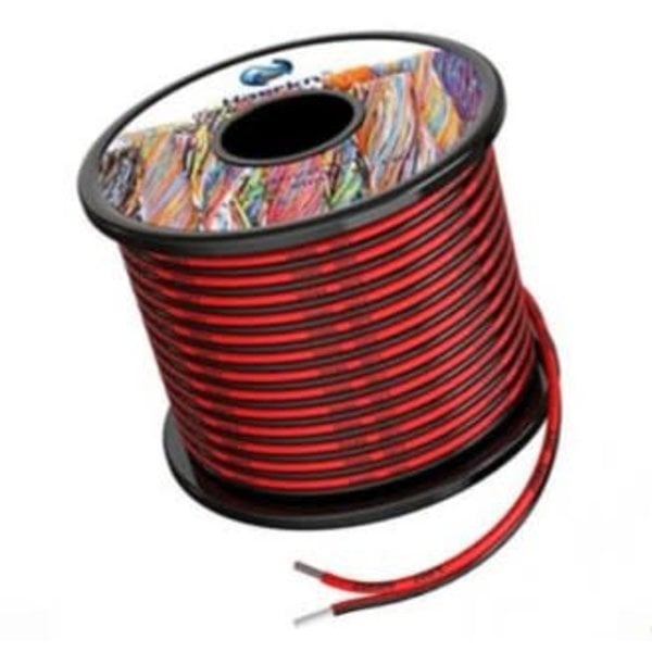 20 AWG Parallel Wire Red/Black (Per Foot)