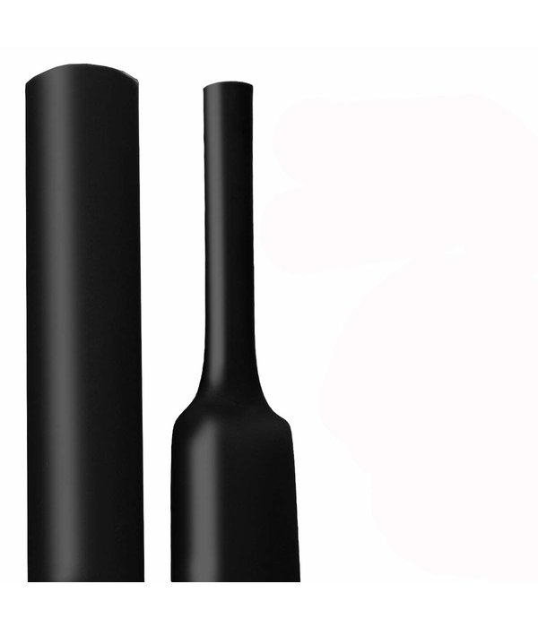 Marine Grade Tube Heat Shrink (Per Foot) Black 1/2"