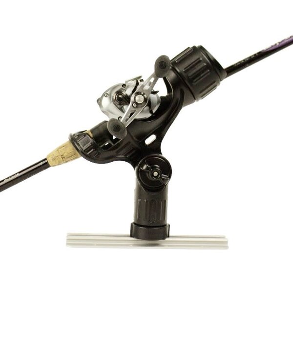 YakAttack Omega Pro Rod Holder With Track Mounted LockNLoad Mounting System