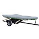 Poly-Flex II Styled-To-Fit Cover For 10.5' Fishing Kayaks Trailerable Grey