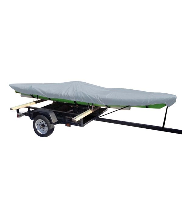 Carver Cover Poly-Flex II Extra Wide AP136 PA14 Trailerable Cover Gray