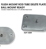 Ketch Boards Flush Mount Rod Tube Delete Plate Ball Mount Ready