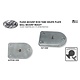 Flush Mount Rod Tube Delete Plate Ball Mount Ready