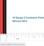 BNTECHGO 18AWG Duplex Wire (Per Foot)