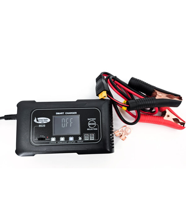 Mariner Sails Smart Charger 12V  5A-20A (Not For Use With 24V Batteries)