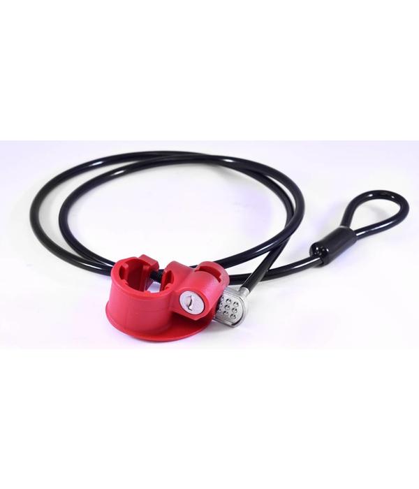 Malone (Closeout) Loop Lock 1'' Cable Lock For 1'' Tubing