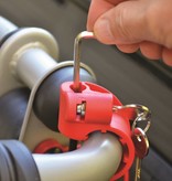 Malone (Closeout) Loop Lock 1'' Cable Lock For 1'' Tubing