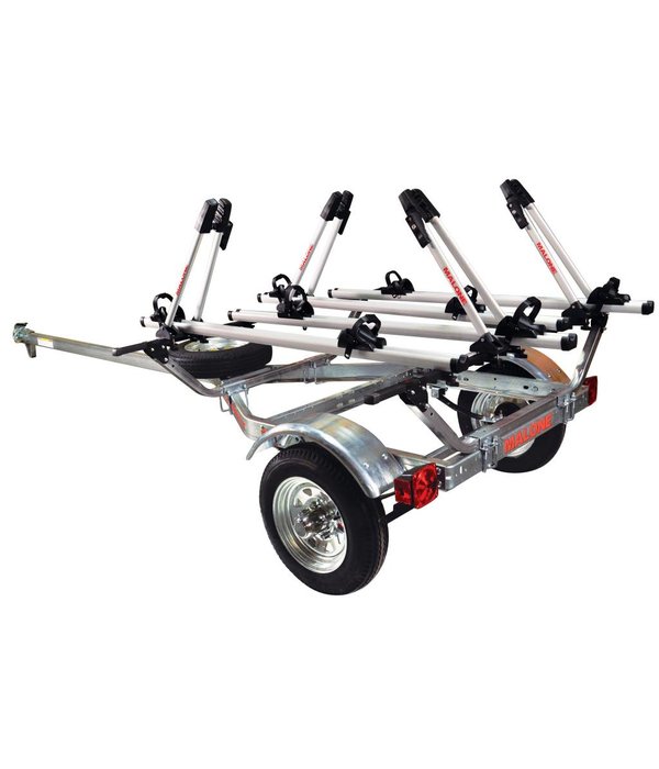 Malone MicroSport Trailer 1-Spare Tire Kit, 4 Tray Style Bike Racks