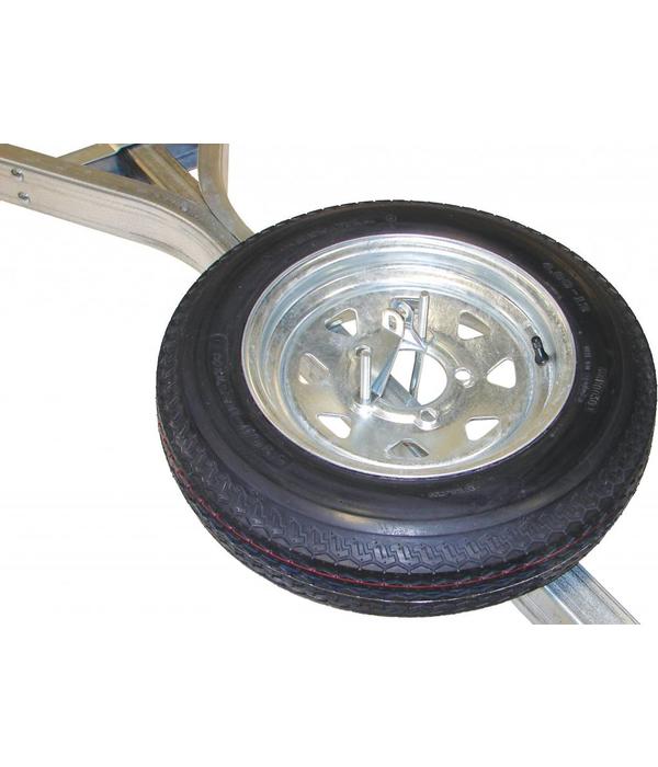 Malone 12'' Galvanized Spare Tire With Locking Attachment