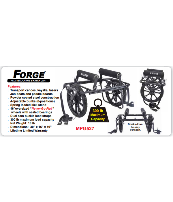 Malone Forge All Steel Canoe & Kayak Cart
