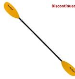 Aquabound (Closeout) Manta Ray Fiberglass Paddle Snap Button 2-Piece Yellow