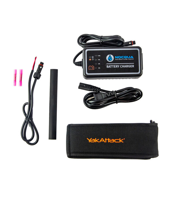 Nocqua 20Ah Battery Power Kit Lithium-ion Water-Resistant Battery Pack With Charger