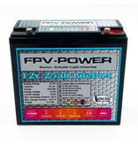 FPV-Power 12V 25Ah LifePo4 Deep Cycle Battery