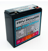 FPV-Power 12V 25Ah LifePo4 Deep Cycle Battery