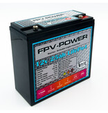 FPV-Power 12V 25Ah LiFePO4 Lithium Battery