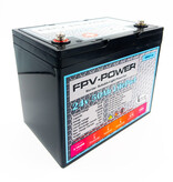 FPV-Power 24V 50Ah LifePo4 Deep Cycle Battery