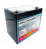FPV-Power 24V 50Ah LifePo4 Deep Cycle Battery