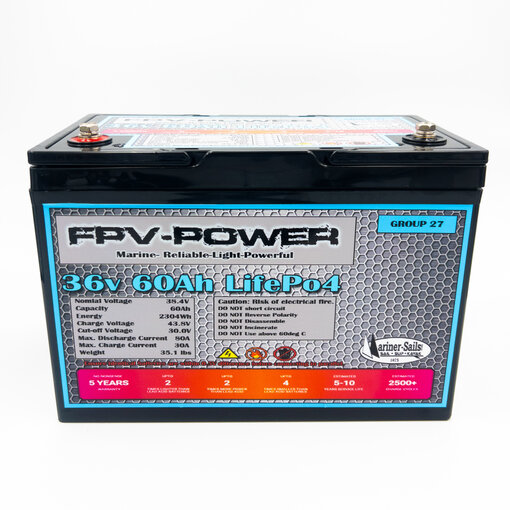 FPV-Power 36V 60Ah LifePO4 Lithium Battery