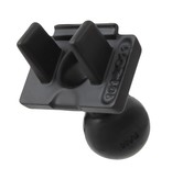 RAM Mounts Lowrance Quick Release Adapter With B Size 1" Ball For "Light Use" Lowrance Elite-4 & Mark-4 Series Fishfinders