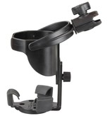 RAM Mounts Level Cup XL With Single Socket For B Size 1'' Ball