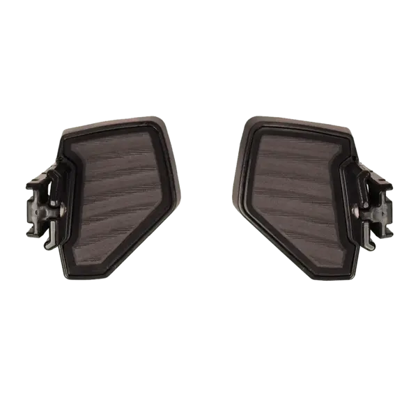 Dual Action Foot Braces With Grey/Black Traction Pads