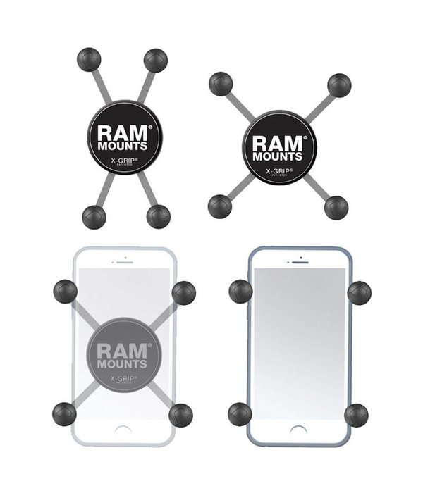 RAM Mounts X-Grip Universal Phone Holder With Ball - B Size